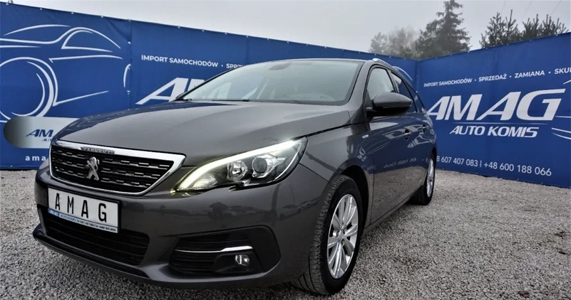 Peugeot 308 cena 53900 przebieg: 52719, rok produkcji 2019 z Solec Kujawski małe 352